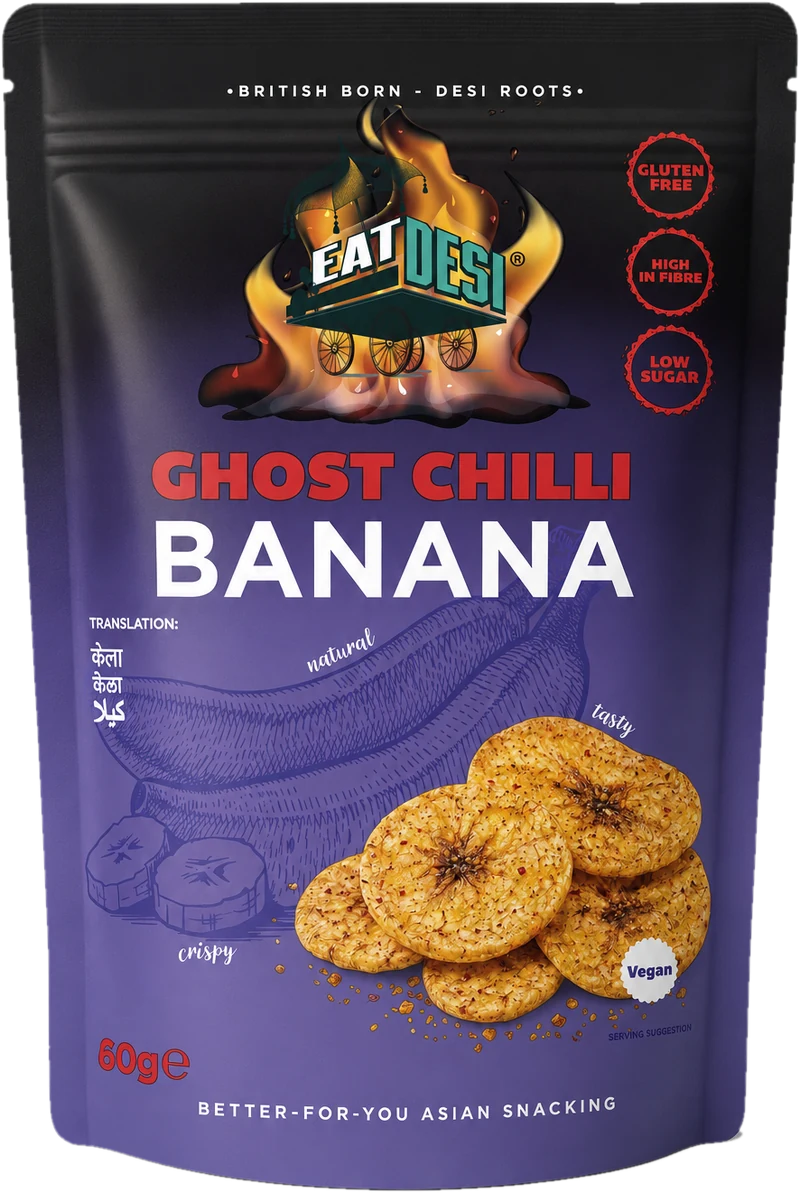 EatDesi Ghost Chilli Banana pack