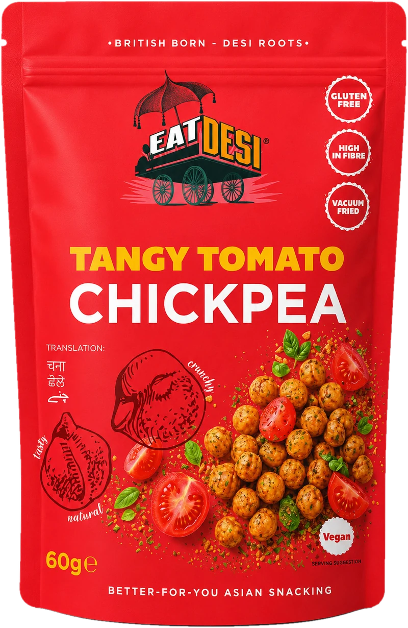 EatDesi Tangy Tomato Chickpea 60g pack